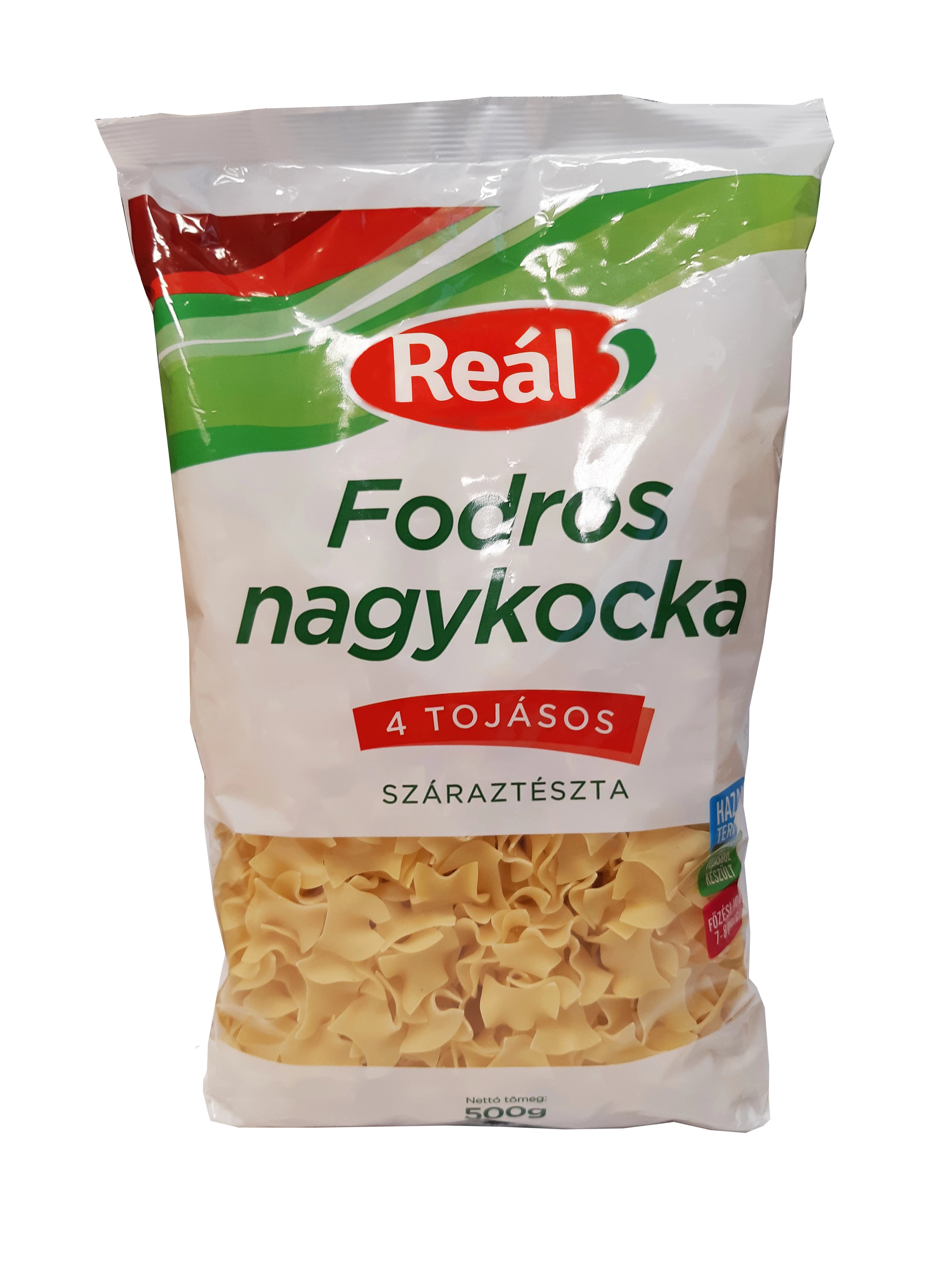 .Reál tészta 500g Fodros nagykock