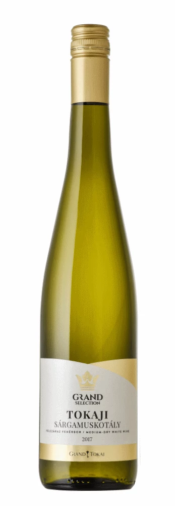 Tokaji Sárgamuskotály félszáraz 0,75l Grand Tokaj