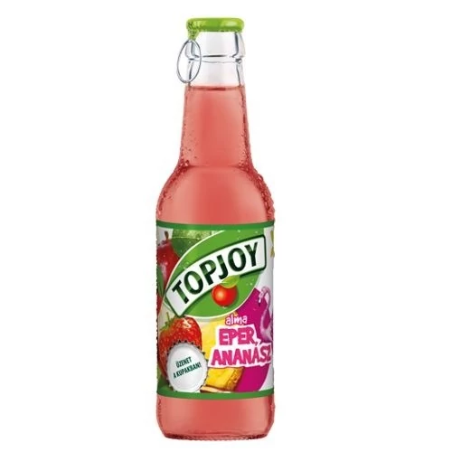 TopJoy 0,25l Alma-Eper-Ananász (üveges)