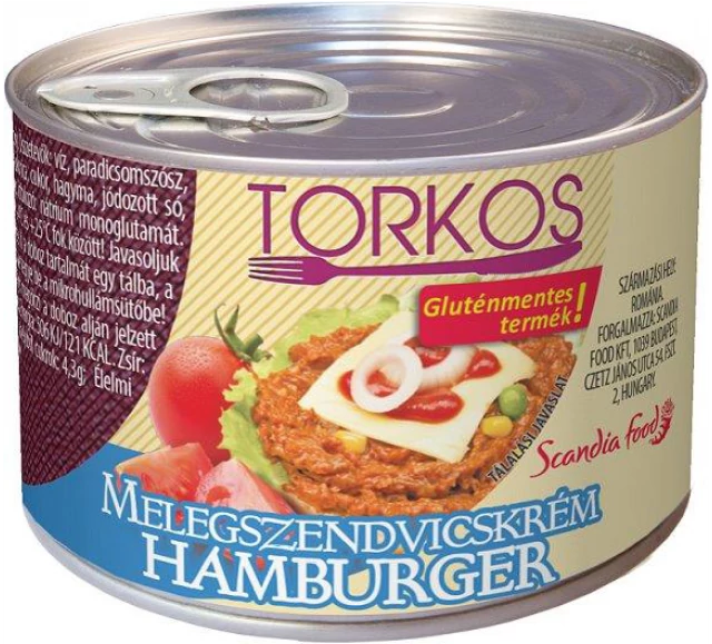 Torkos Melegszendvicskrém 200g Hamburger