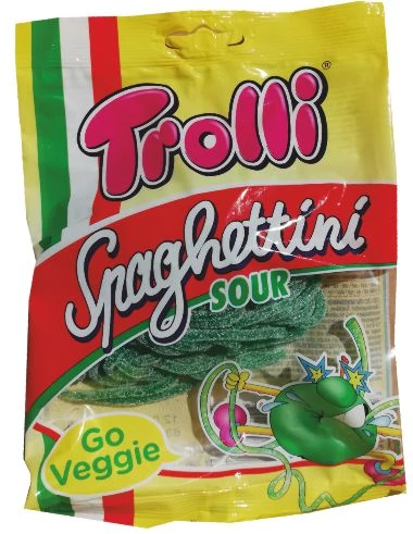 .Trolli gumicuko100g Spaghettini alm