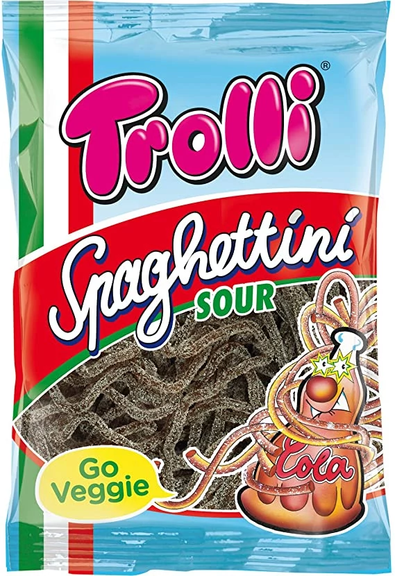 Trolli gumicukor 100g Spaghettini cola