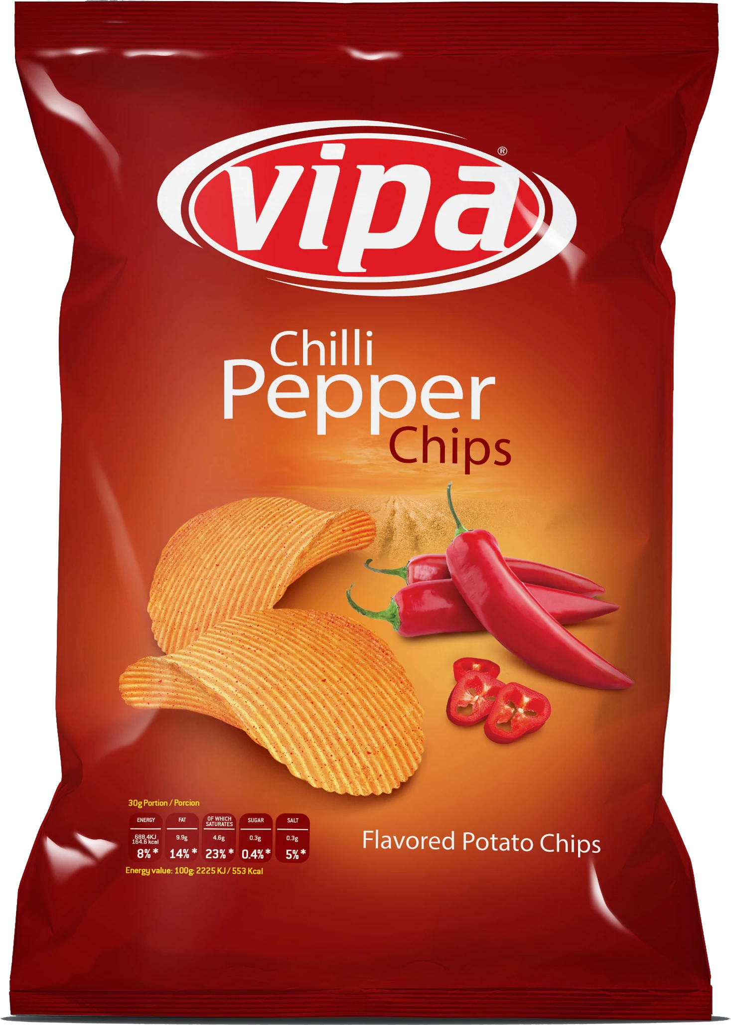 .VIPA chips 35g csípős paprikás