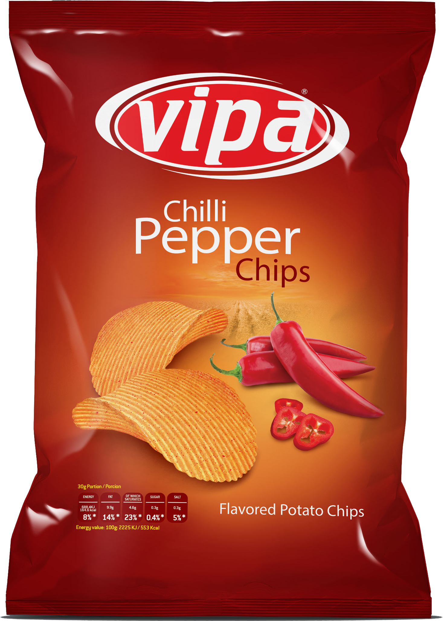 .VIPA chips 35g csípős paprikás