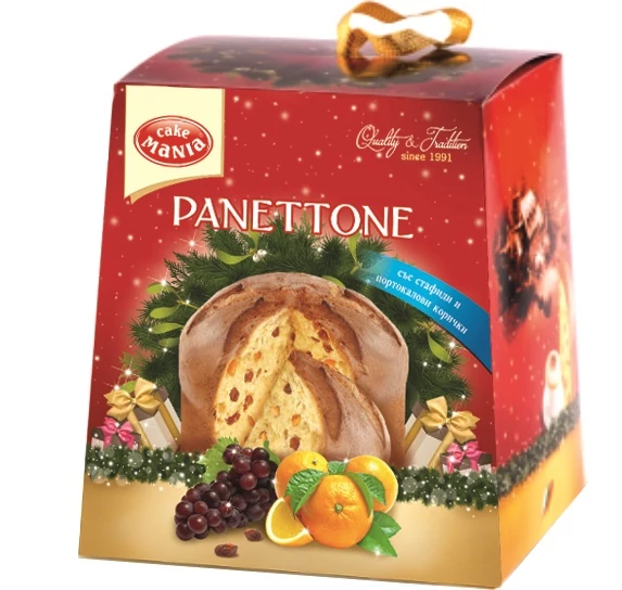 Panettone Kuglóf 500g mazsolás - kandírozott narancs