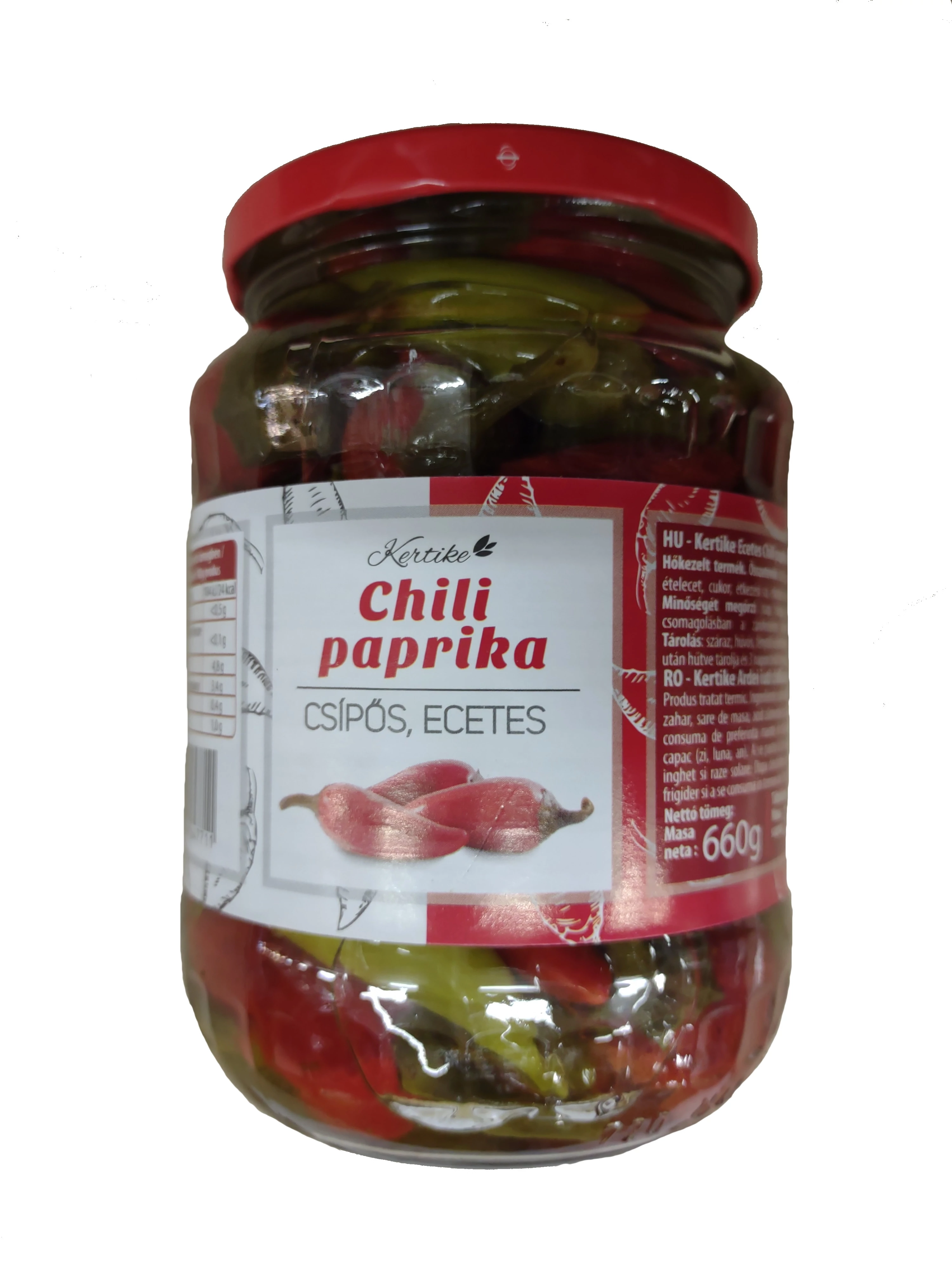 Kertike chili paprika csípős 720ml