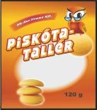 Hajdú piskótatallér 120g