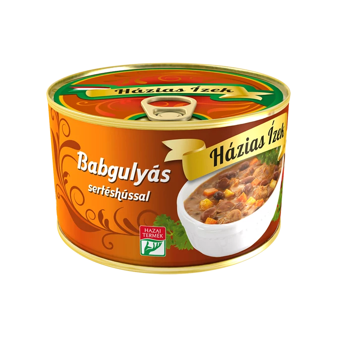 .Házias Ízek Babgulyás sertéshus400g
