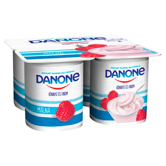Danone joghurt 4x125g Málna