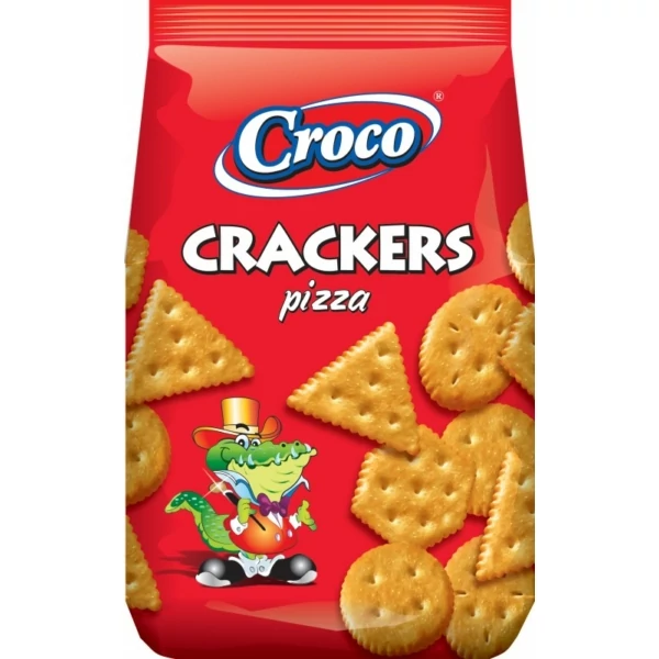 .Croco cracers 100g pizzás