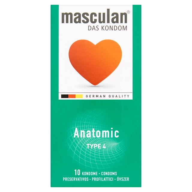 .Masculan óvszer 10db Anatómiai