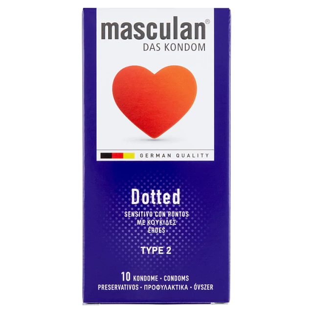 .Masculan óvszer 10db Érdes