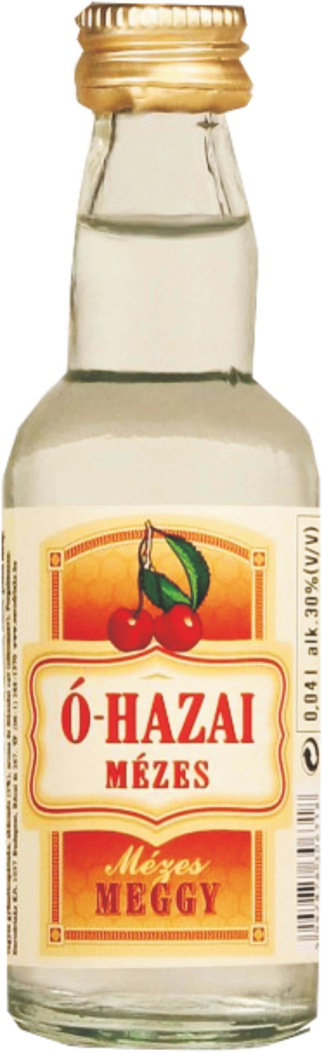 .Ó-hazai mézes MEGGY 0,04l (30%)