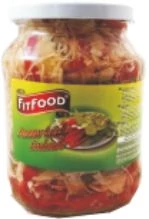 Fitfood vegyesvágott savanyuság 720ml