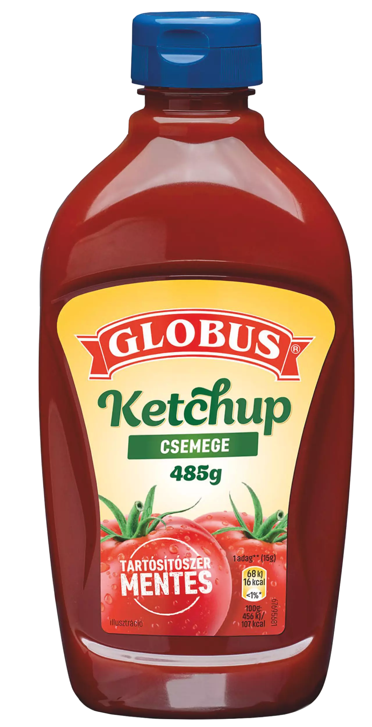.Globus Ketchup 485g csemege