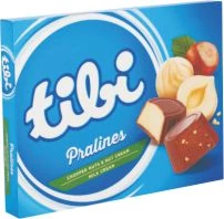 Tibi praliné 117g mogyoró és - tejkrémes