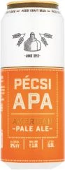 Pécsi sör 0,5l dobozos CRAFT APA (5%)