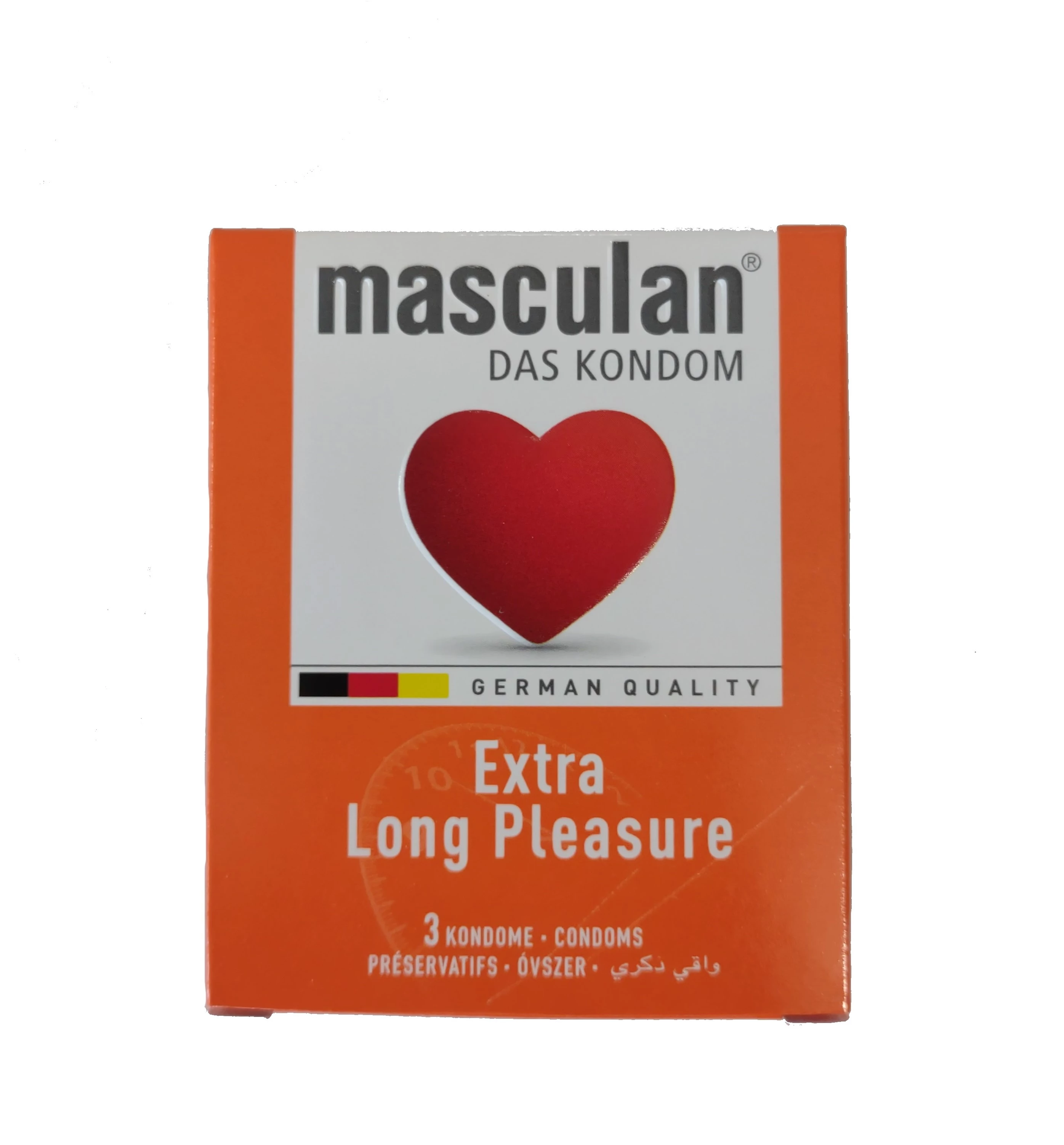 .Masculan óvszer 3db Long Pleasure