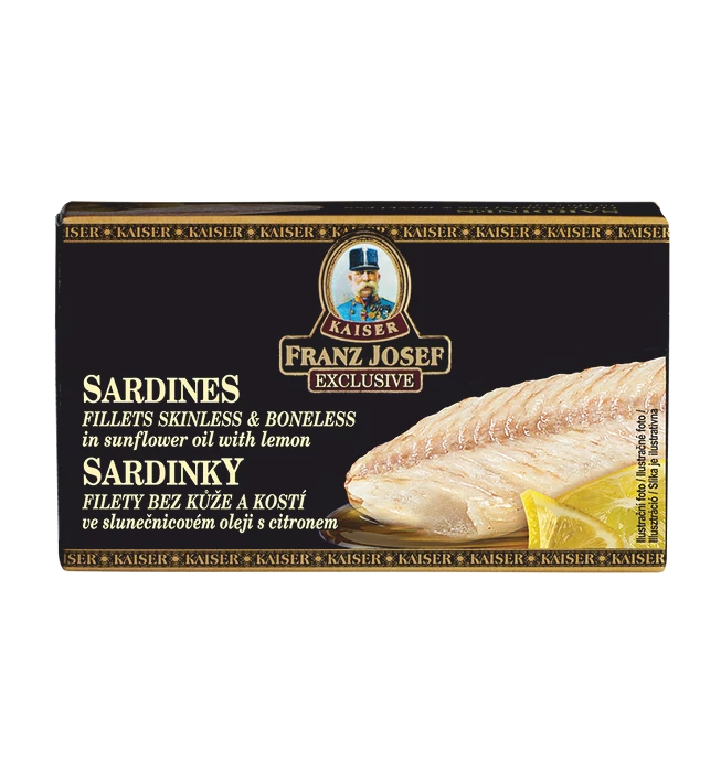 .FJK Szardíniafilé 90g Citrom,olaj