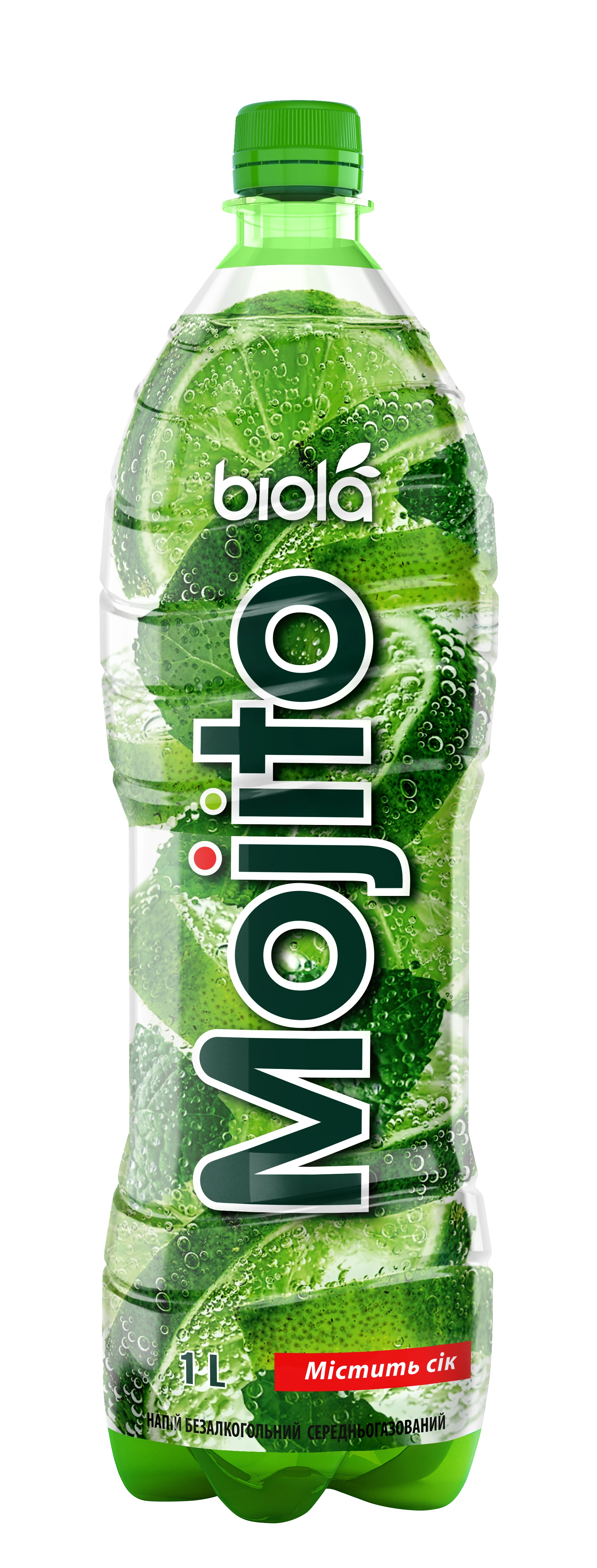 Biola 1l Mojito ízü szénsavas üditöital