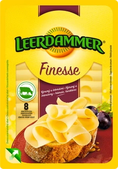 Leerdammer Finesse Caractere szeletelt sajt 80g 49%