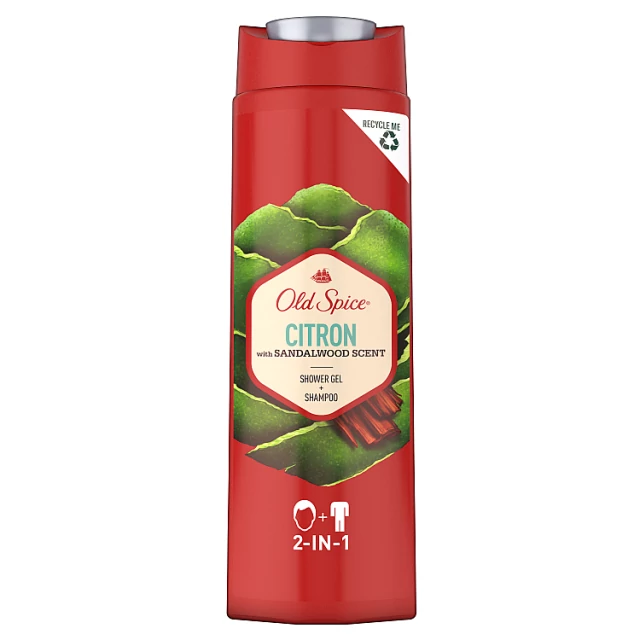 Old Spice tusfürdö 400ml Citrom illatú