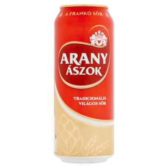 Arany Ászok 0,5l dobozos sör 4,3% DRS RO