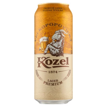 Kozel 0,5l Prémium dobozos sör 4,6%