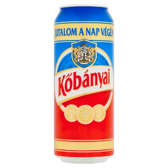 Köbányai 0,5l dobozos sör 4,3%