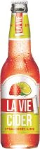 La Vie Cider 0,275l eper-lime ízü alkoholos ital 4,7%