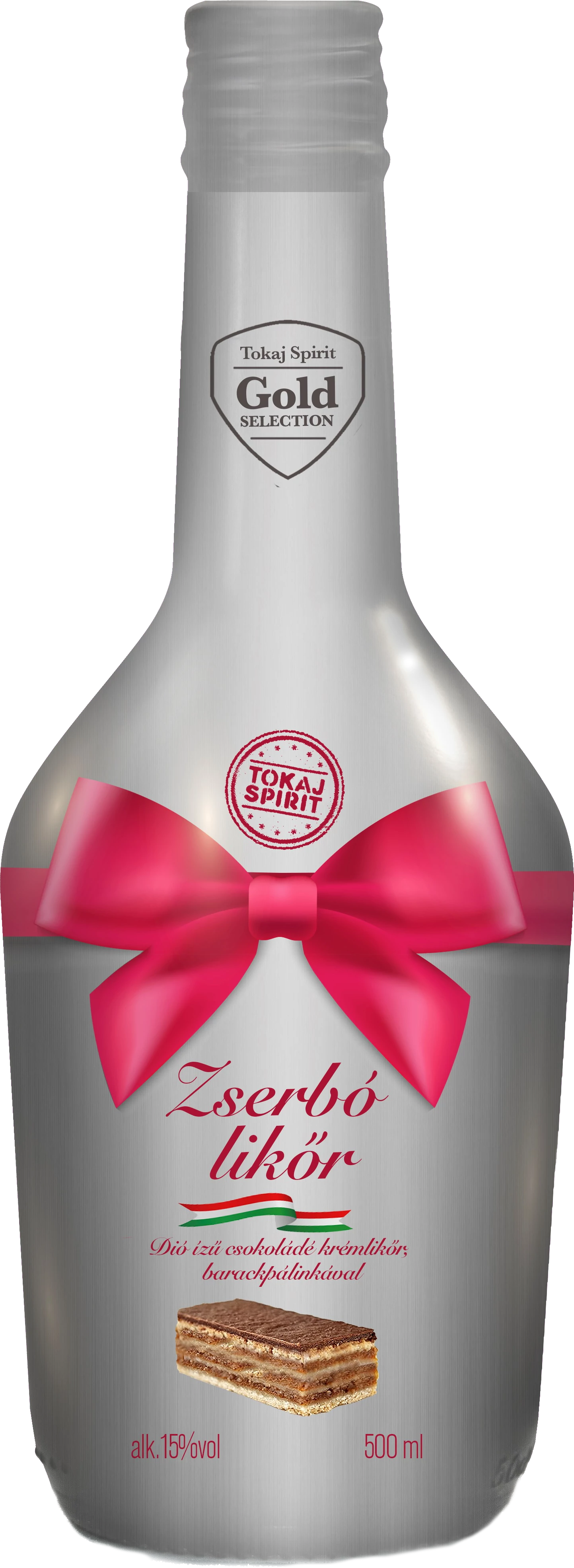 Tokaji Spirit Zserbó ízü krémlikör 0,5l 15%