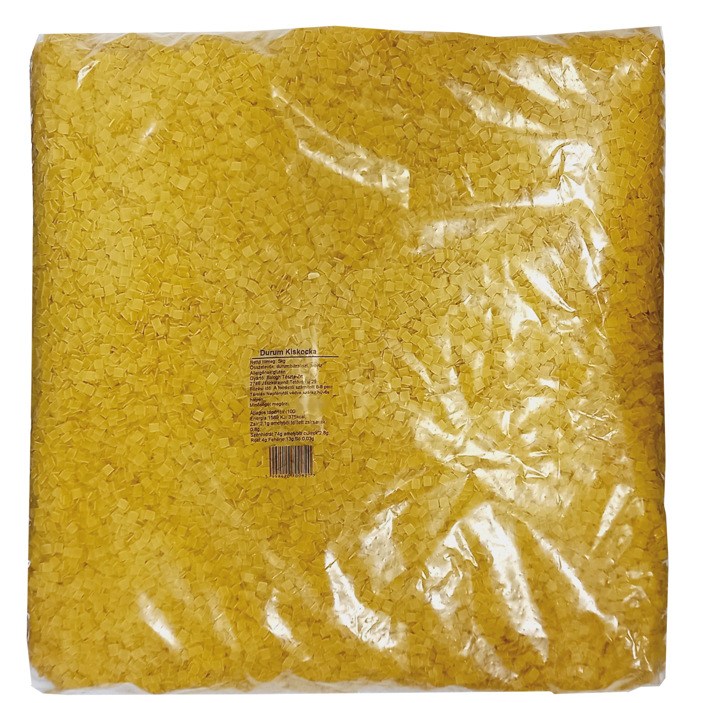 .Balogh tészta 5kg durum Kiskocka