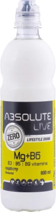 Absolute-live Lifestyle ital Magnézium+B vitamin-MÁLNA 0,6l