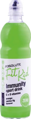 Absolute Fit Kid Immunity C+D vitamin 0,6l Narancs-kaktuszfüge