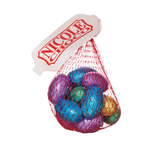 TW Hálós tojás 120g kakaós tejbevonómassza 18/#
