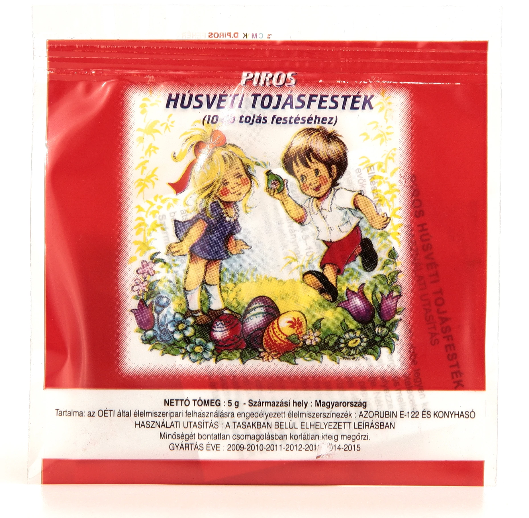 Húsvéti tojásfesték piros 5g
