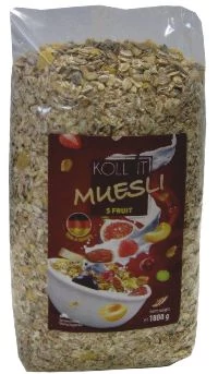 Kollvit müzli ötgyümölcsös 1kg