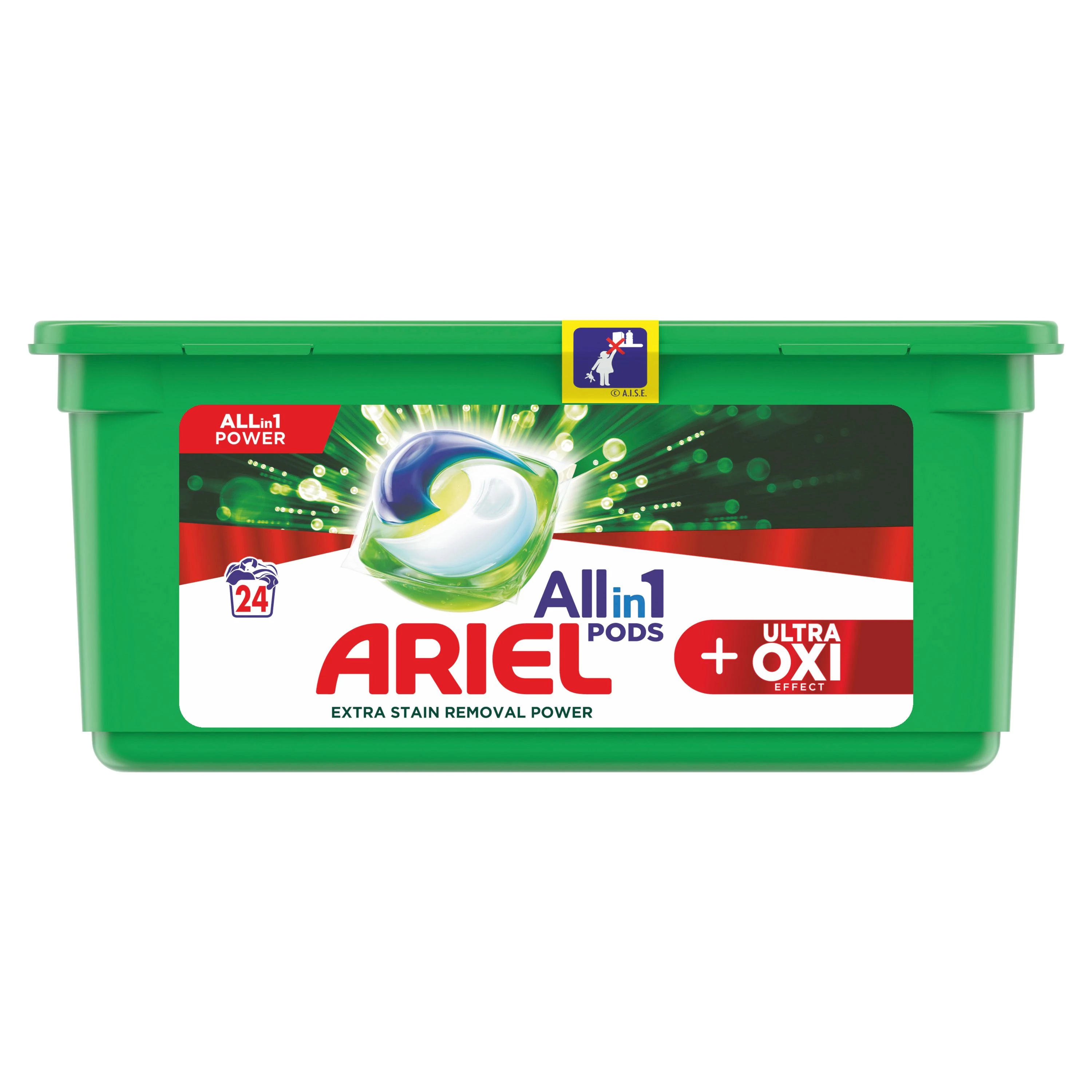 Ariel mosókapszula 24db-os ultra Oxi 672g