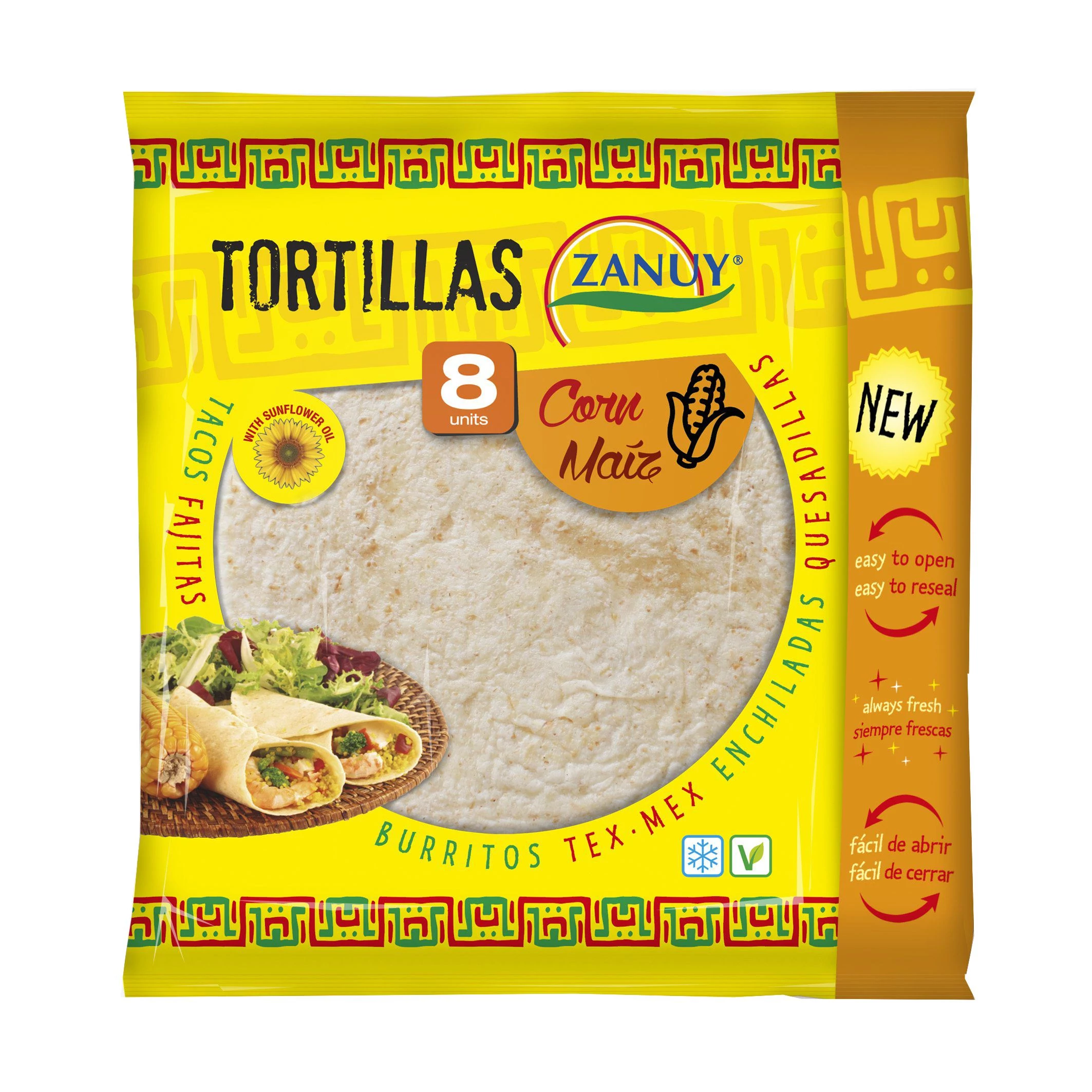 .Zanuy tortilla 320g kukorica