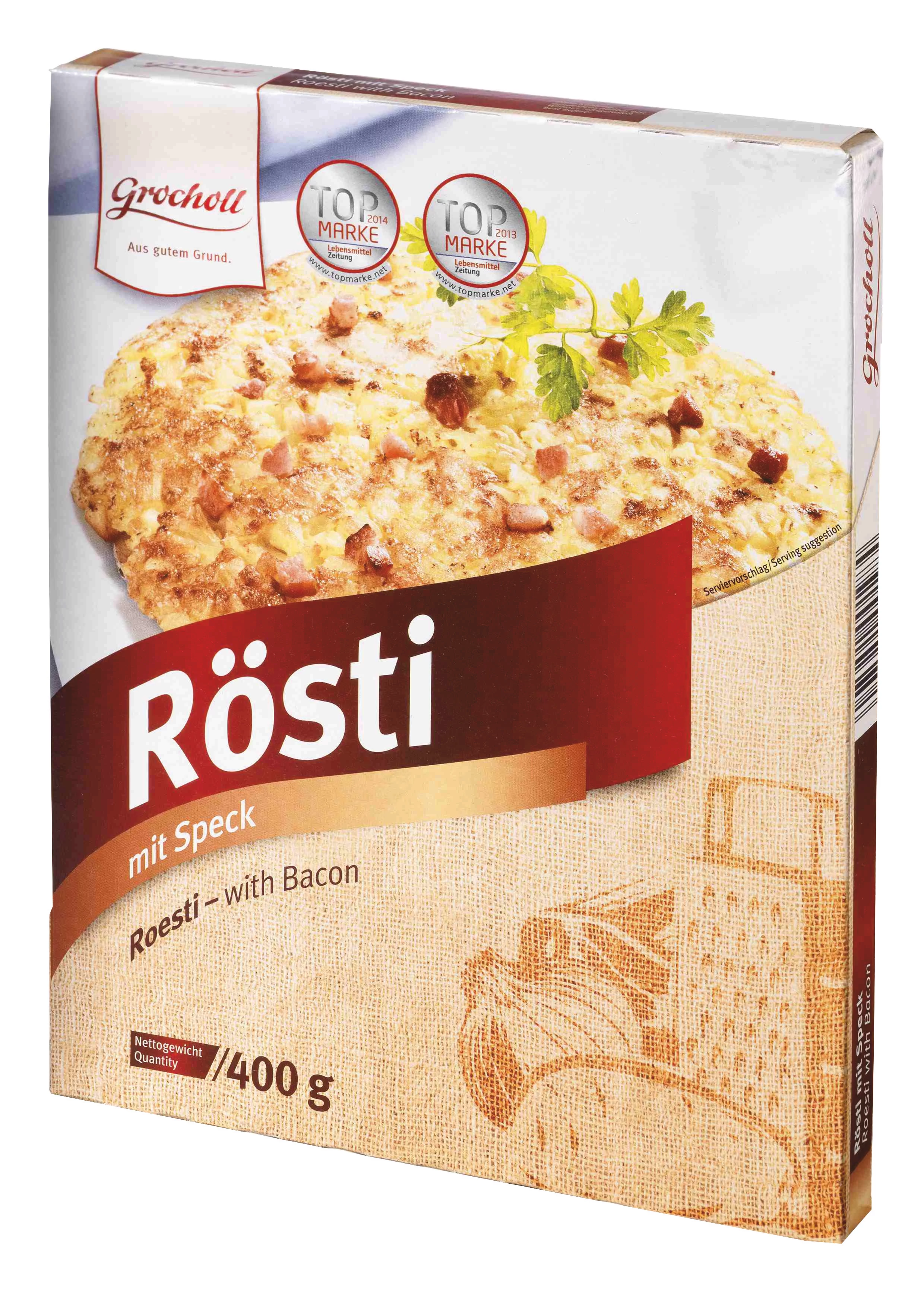 Grocholl Rösti pirított burgonya szalonnával 400g