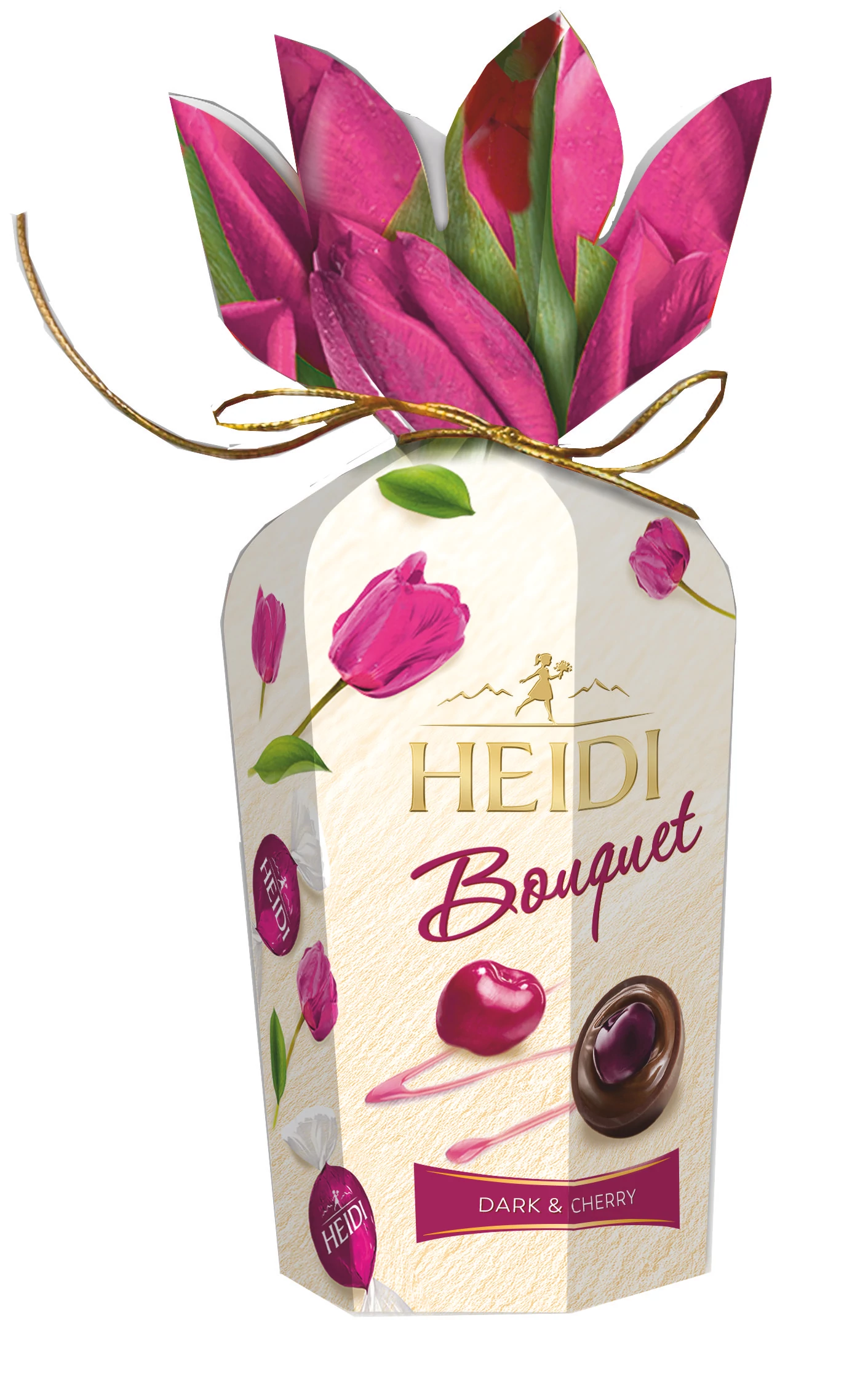 .Heidi praliné 120g Cherry étcsokis