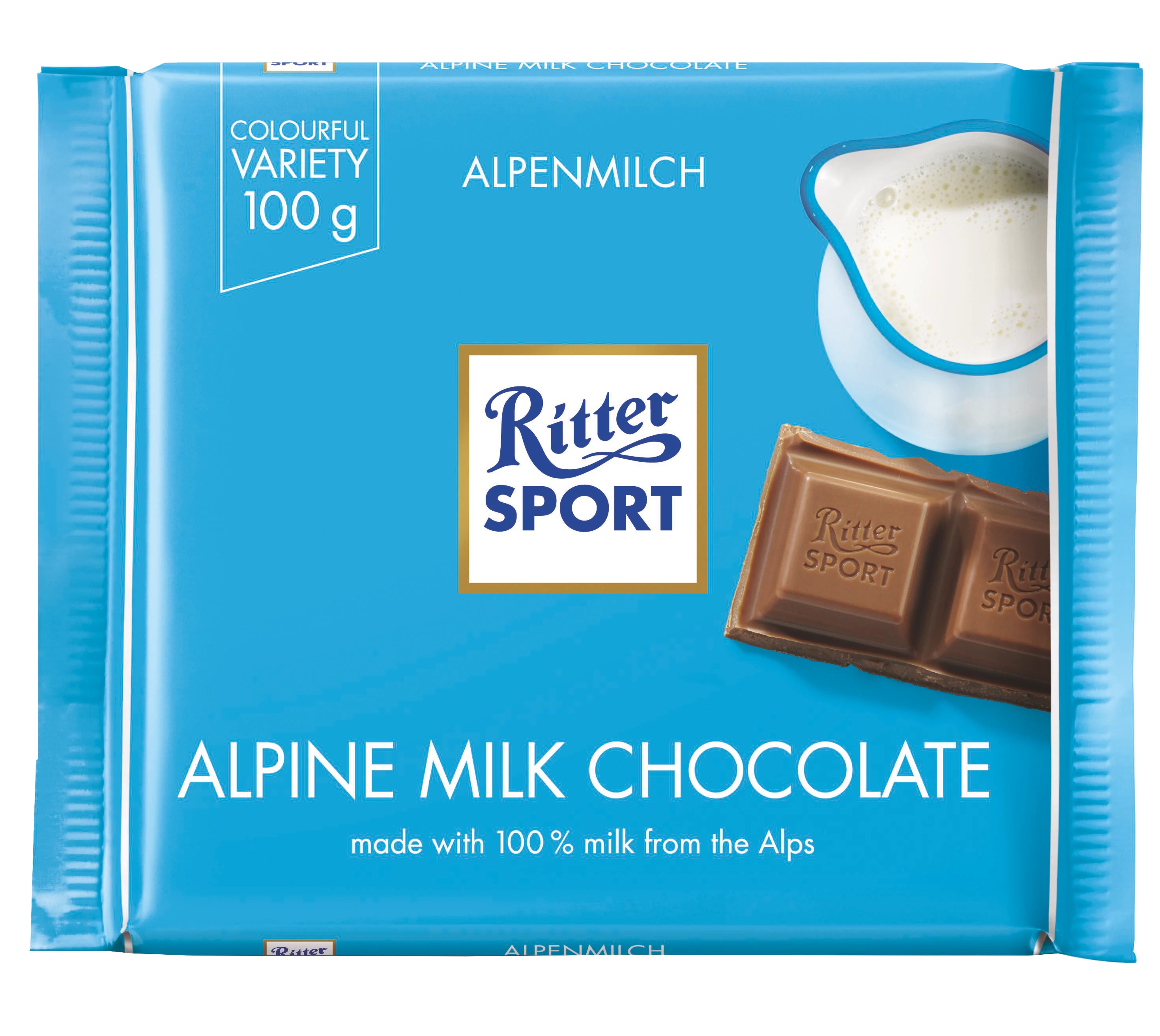 .Ritter Sport 100g alpesi tejcsoki