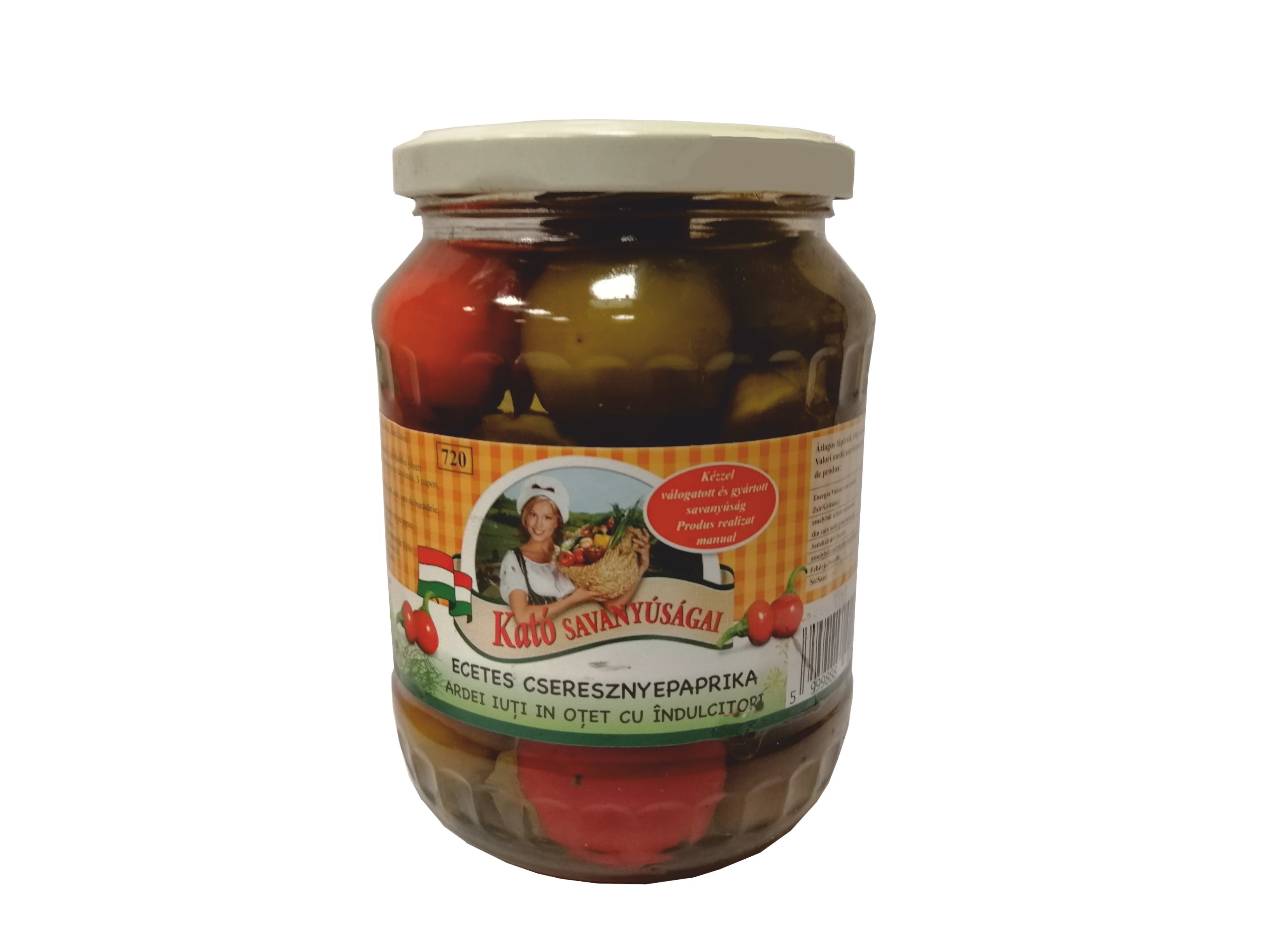 Téglási cseresznye paprika 720ml