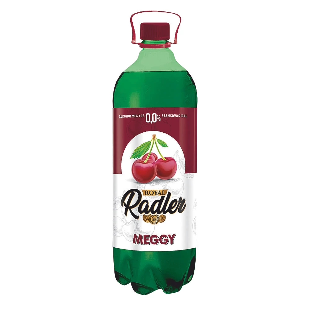 Royal Radler Meggy ízü alkoholmentes szénsavas üdítö 1l