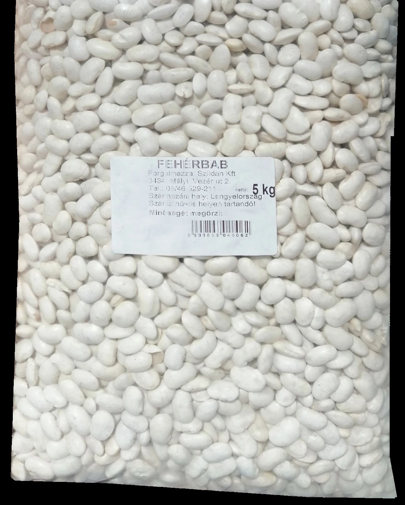 Maestro Pietro Fehérbab 5kg lédig