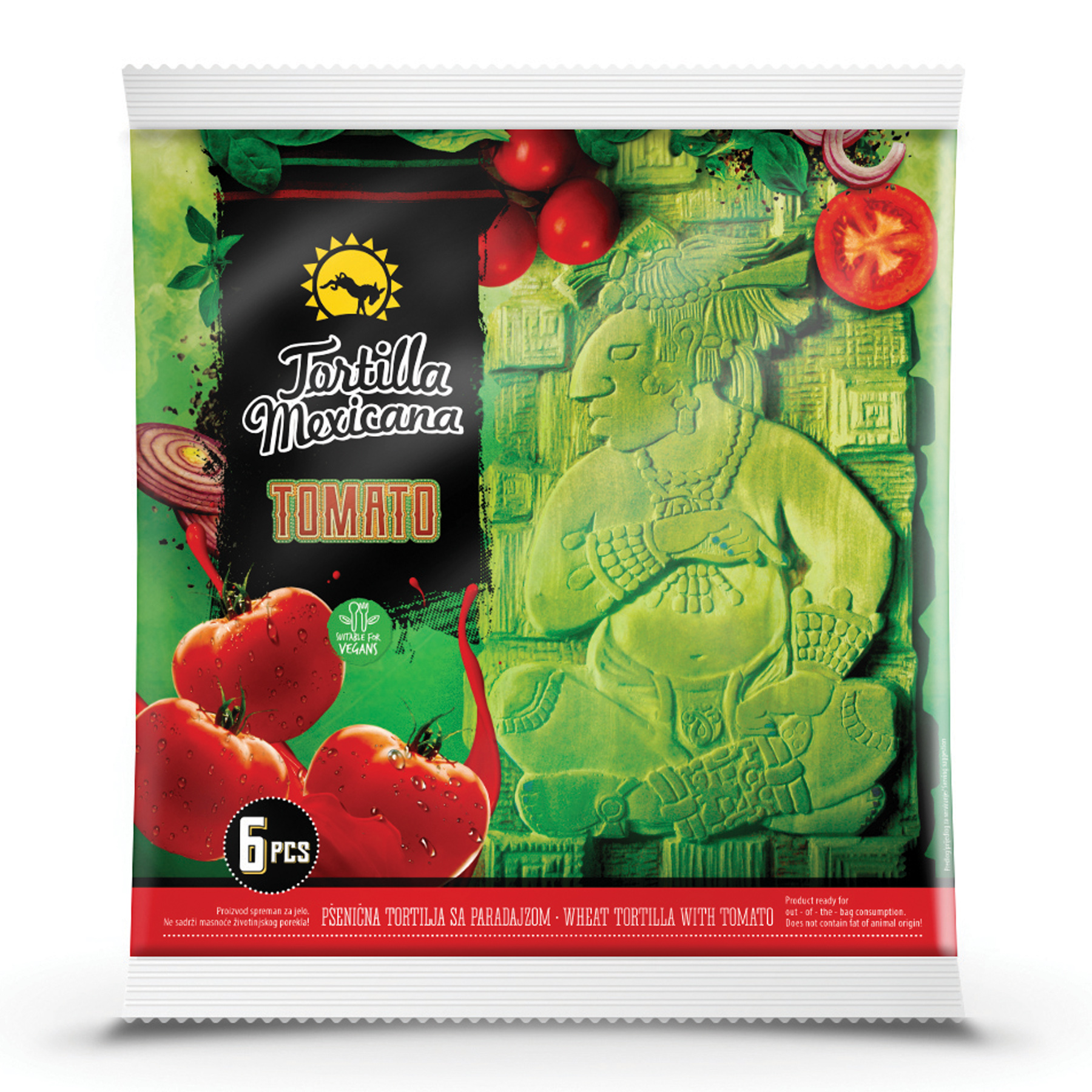 .Tortilla Mexicana 390g paradicsomos