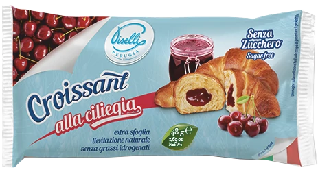 Piselli Croissant 45g Cseresznye ízű t. cukormentes