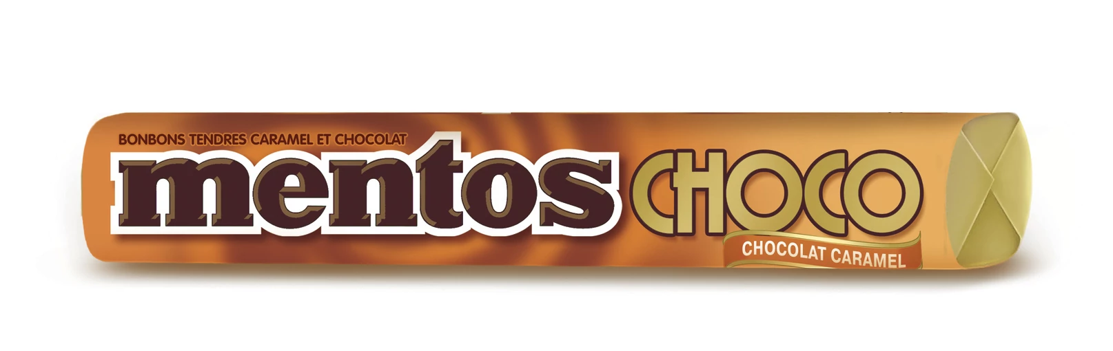 Mentos CHOCO&CARAMEL fehércsokoládéval tt. karamellás cukor 38g