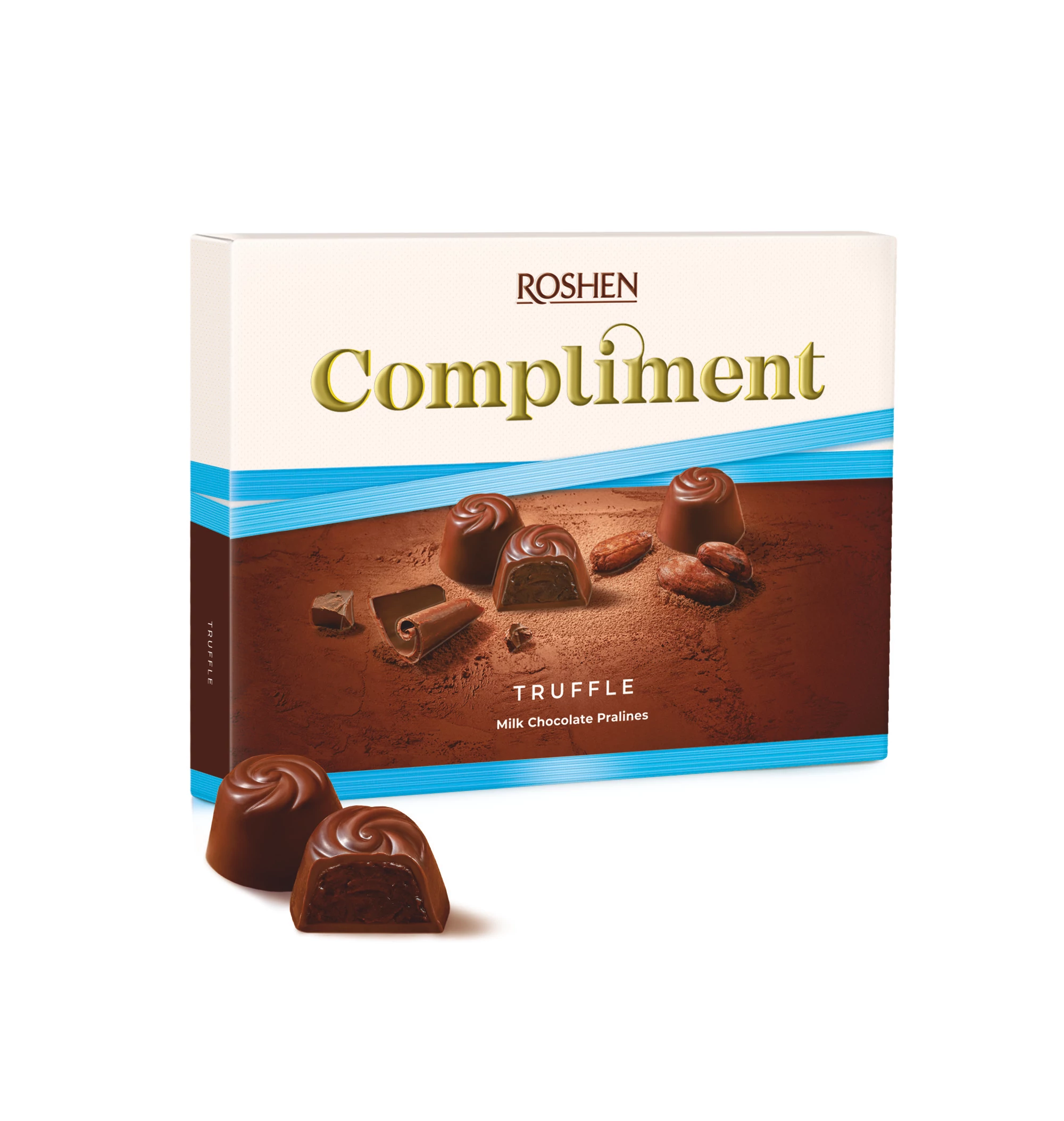 Roshen 123g Compliment trüffelkrémes praliné