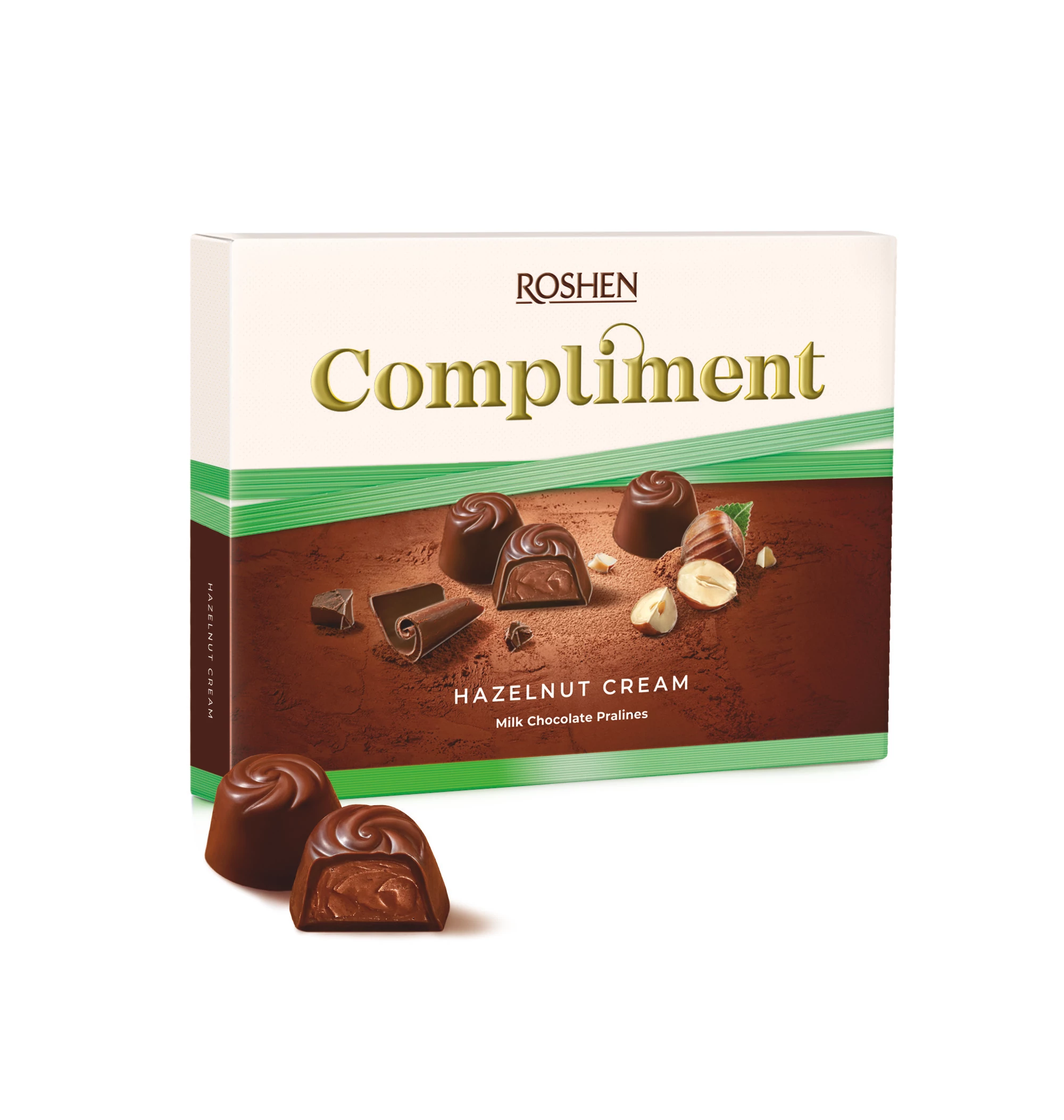 Roshen 122g Compliment mogyorókrémes praliné